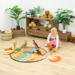 Interactieve kleine wereld safarilandschap