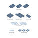 MODU Educatieset groot, Deep Blue / Sky Blue