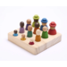 Wereldburgerset, loose parts, hout