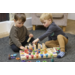 Regenboog ontdekset, loose parts, hout