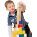 Bouwblokken balanceren