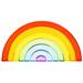 Regenboog van acryl