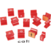 Letterstempels kleine letters