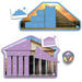 Geometrische vormen in architectuur