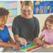 Rainbow Multiplication Board