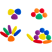 Kiezelstenen Junior in regenboogkleuren, activiteitenset