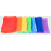 Regenboog organza stof
