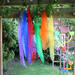 Regenboog organza stof