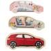 Puzzel in lagen, auto