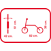 Tweewieler loopfiets gegalvaniseerd