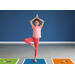 Mat Yoga, 10 delig, 40 x 40 cm