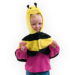 Bosdierencapes, set van 5, Lieveheersbeestje, Das, Vos, Kikker, Hommel
