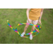 BS | Danslint regenboog 3 meter, houten stok