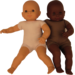 Pop zacht Europees zonder haar, 60 cm, Les Pluminis