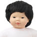 Pop zacht Aziatisch met lang haar, 40 cm, Les Pluminis