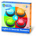 Zoemers met licht en geluid (set van 4)