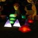 Juwelen lichtgevend, groot, 3 vormen, bundel van 9 stuks