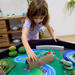 Tuff tray | Interactieve kleine wereld boslandschap