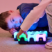Lichtgevende kubussen, sequentie, set van 15 stuks