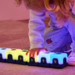 Lichtgevende kubussen, sequentie, set van 15 stuks