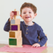 Stapeltoren met glitters