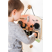 Small Foot - Houten Activiteitenbord Rotatie en Sloten