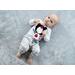 Soft baby toys - Crispy Comforter Teddy Boo Black