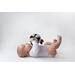 Soft baby toys - Montessori Ball with mirror White