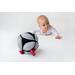 Soft baby toys - Montessori Ball with mirror White