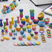 Speelset groot, regenboog, van hout