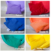 Pittenzakjes sensorisch | regenboog, 6 stuks (past bij Stapelstein)
