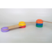 Pedalo® Balancing bar for stacking blocks, set van 3 stuks