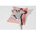 Fatboy® Original Slim Teddy, Teddy zitzak, roze, 155x120 cm