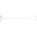 Grondbox Babybar, beuken, wit gespoten, 108 cm lang