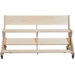 Zitbank Flex 120 cm HPL toplaag ahorn