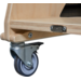 Zitbank Flex 120 cm HPL toplaag ahorn