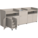 Aankleedtafel Standard 120 wit trap links