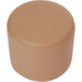 Poefje Robbie 26 cm hoog,  Ø 30cm, stof 7x 32M1709 classic java
