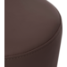 Poefje Robbie 26 cm hoog Ø 30 cm, stof 7x 32M2793 classic lever (bruin)