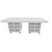 FLL wedstrijdtafel met kastruimte, wit