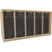 Kast 380 serie wit, 4 tussenpnl., en 50 laden 7 cm