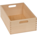 Bak t.b.v. materiaalkast 6503024 en 6503023, beuken, 23 × 35 × 12 cm