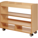 Materiaalwagen Lotte, 2 zijdig verrijdbaar , ahorn, 105 x 40 x 89 cm