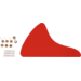 Dak in de vorm van een wolk, klein, t.b.v. speelwanden Klax, (inclusief montage)