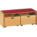 Podiumelement recht 100 × 40 × 35 cm, beuken met Tretford bekleding