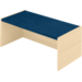 Podiumelement recht 120 × 40 × 35 cm, Ahorn met Tretford bekleding