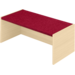 Podiumelement recht 120 × 40 × 35 cm, Ahorn met Tretford bekleding