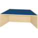 Podiumelement trapezium 100×40×35 cm, Ahorn met Tretford bekleding