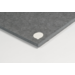 Akoestische PET-vilt wandpanelen, set4, donkergrijs, 30x120 cm