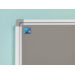 Prikbord Softline profiel 16mm, bulletin grijs, 90x120 cm